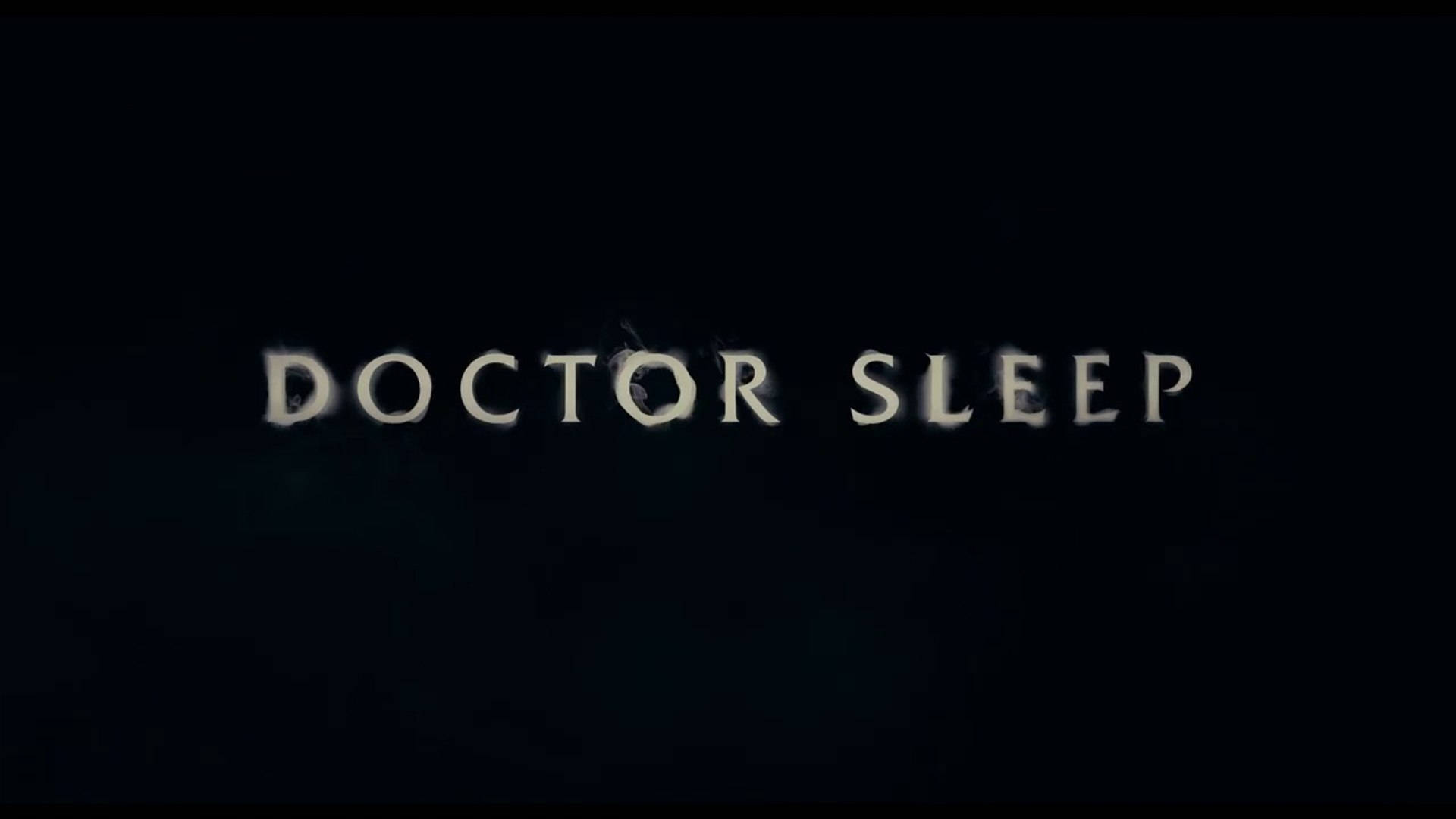 Minimalist Doctor Sleep plakat tapet Wallpaper