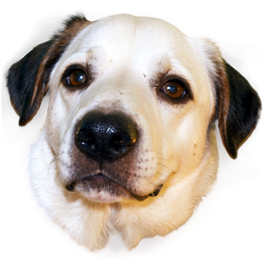 Minimalist Dog Face Design Png 06212024 PNG