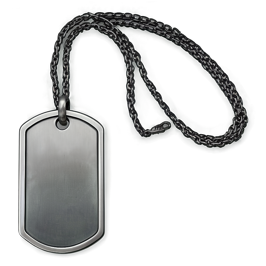 Minimalist Dog Tag Png Vyi1 PNG