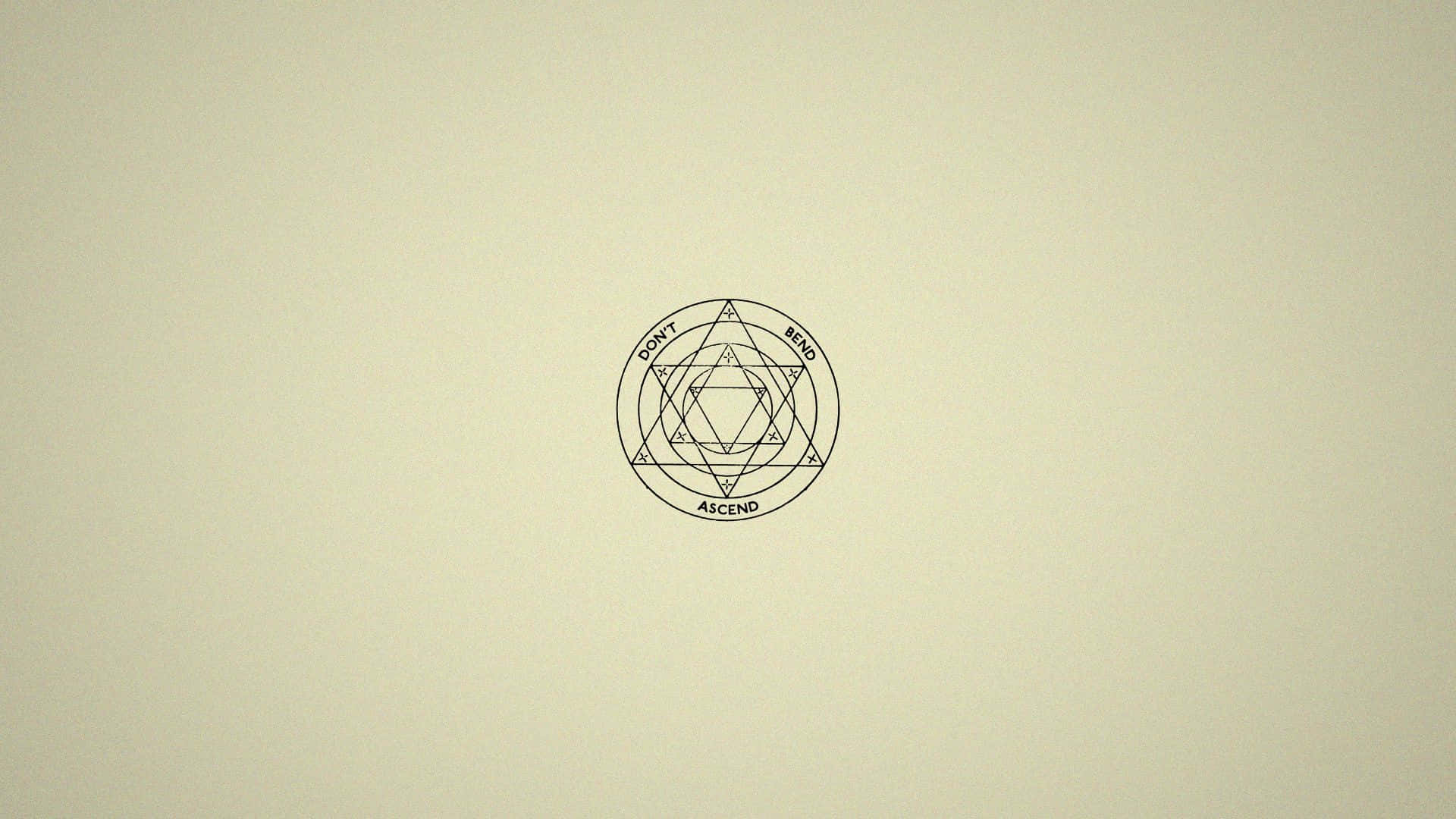 Minimalistic Abstract Drawing Wallpaper