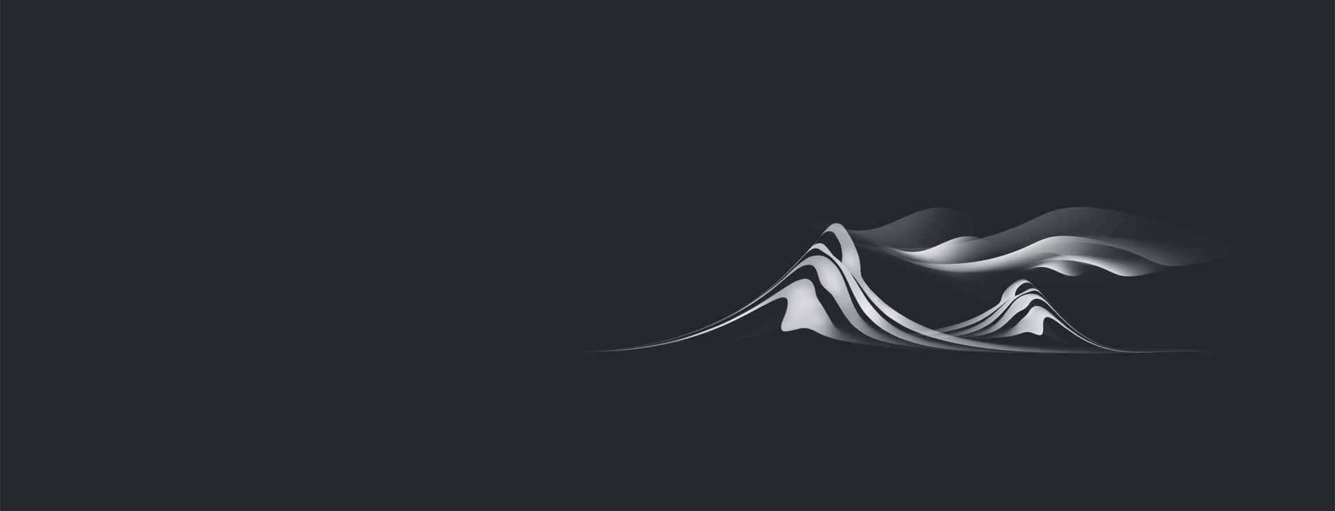 A Mountain Logo With Smoke Coming Out Of It Wallpaper