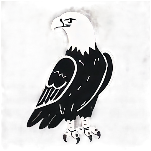 Minimalist Eagle Line Art Png C PNG