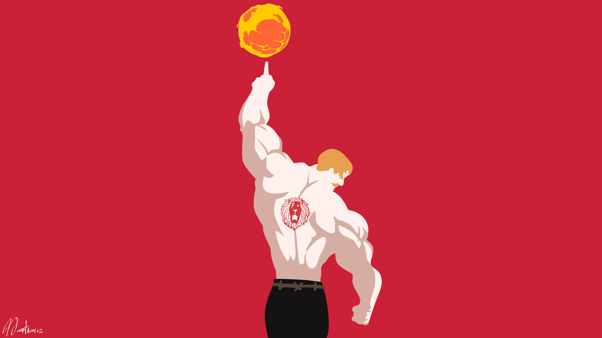 Escanor, the Most Powerful Sin of the Seven Deadly Sins Wallpaper