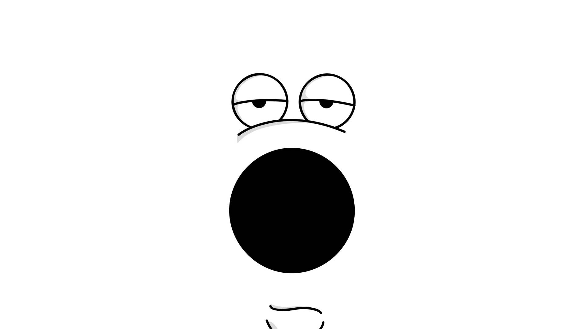 Minimalist Family Guy Brian Background