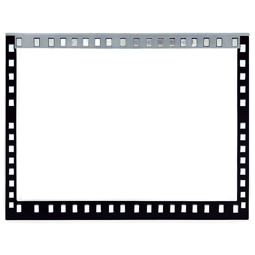 Minimalist Film Frame Png 06202024 PNG