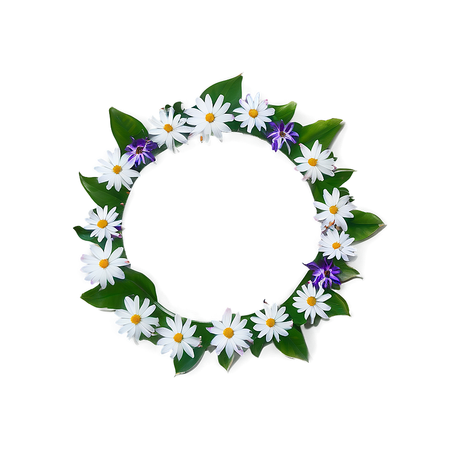 Minimalist Flower Circle Png Fwm PNG