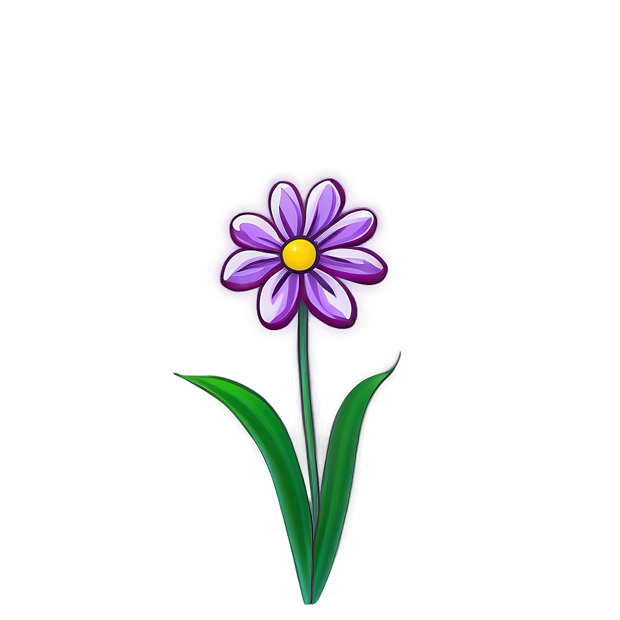 Minimalist Flower Outline Png Qnk26 PNG