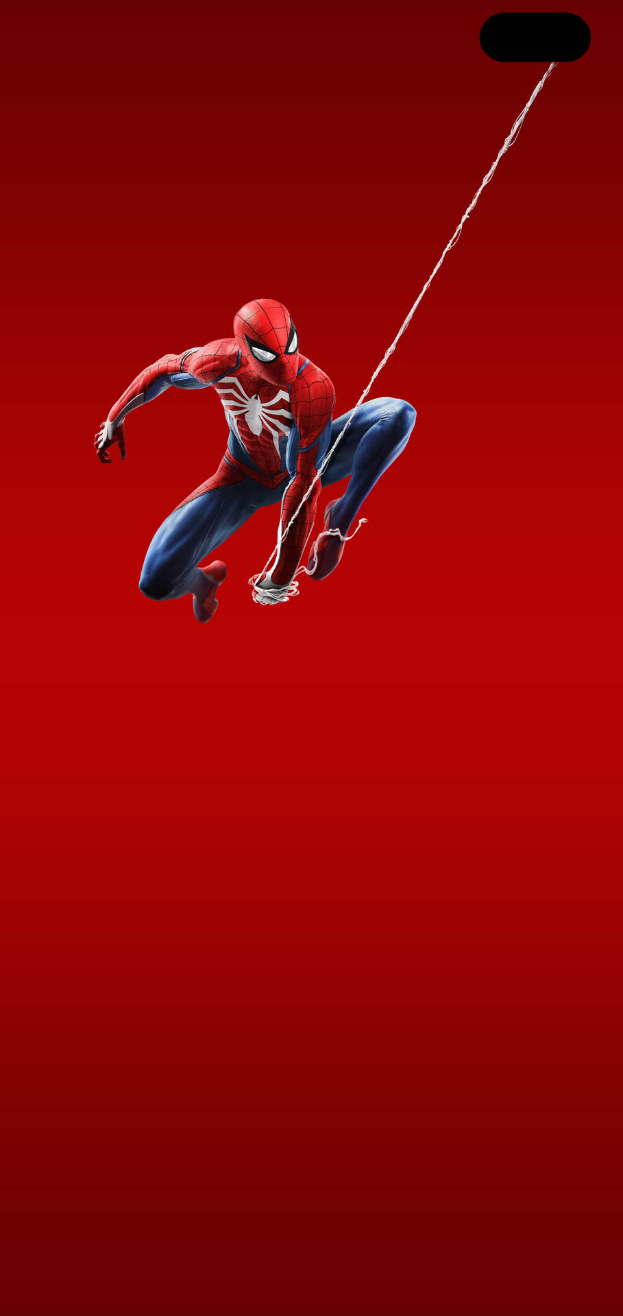Minimalist Galaxy S10 Plus Spider-man Wallpaper