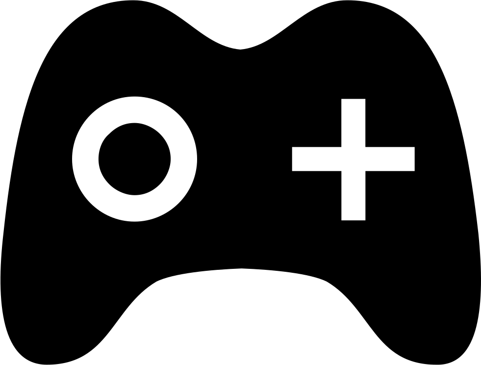 Minimalist Game Controller Icon PNG