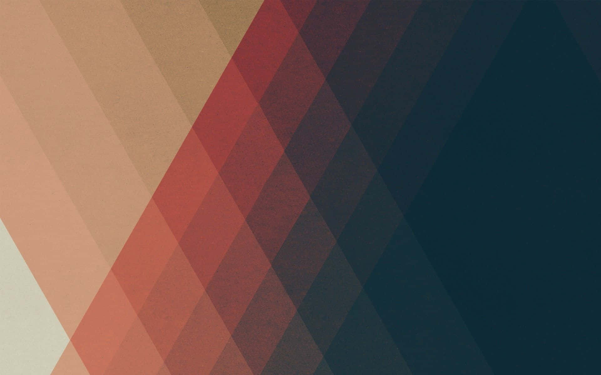 Minimalist Geometric Shapes on a Gradient Background Wallpaper