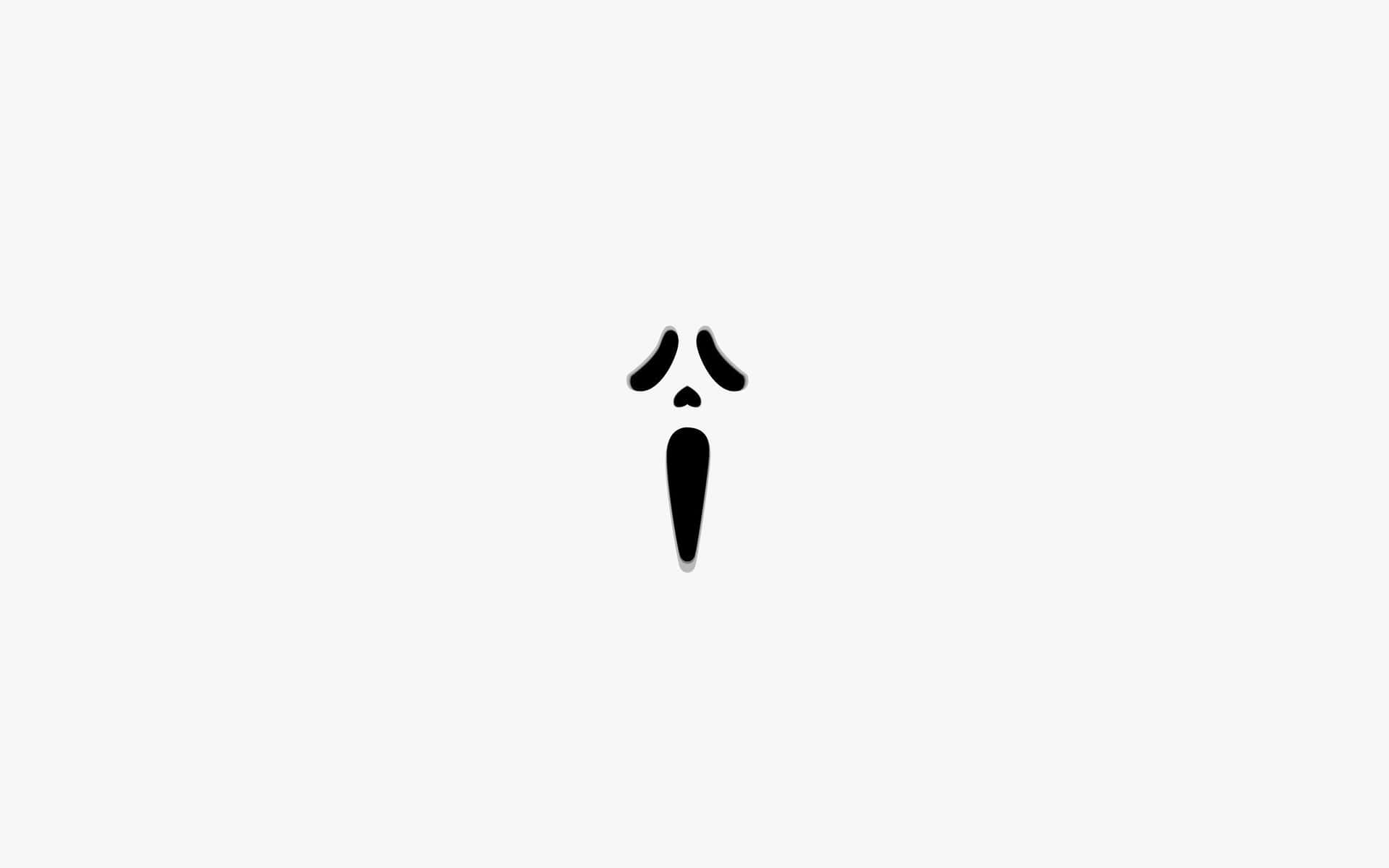 Minimalist Ghost Face Pfp Background
