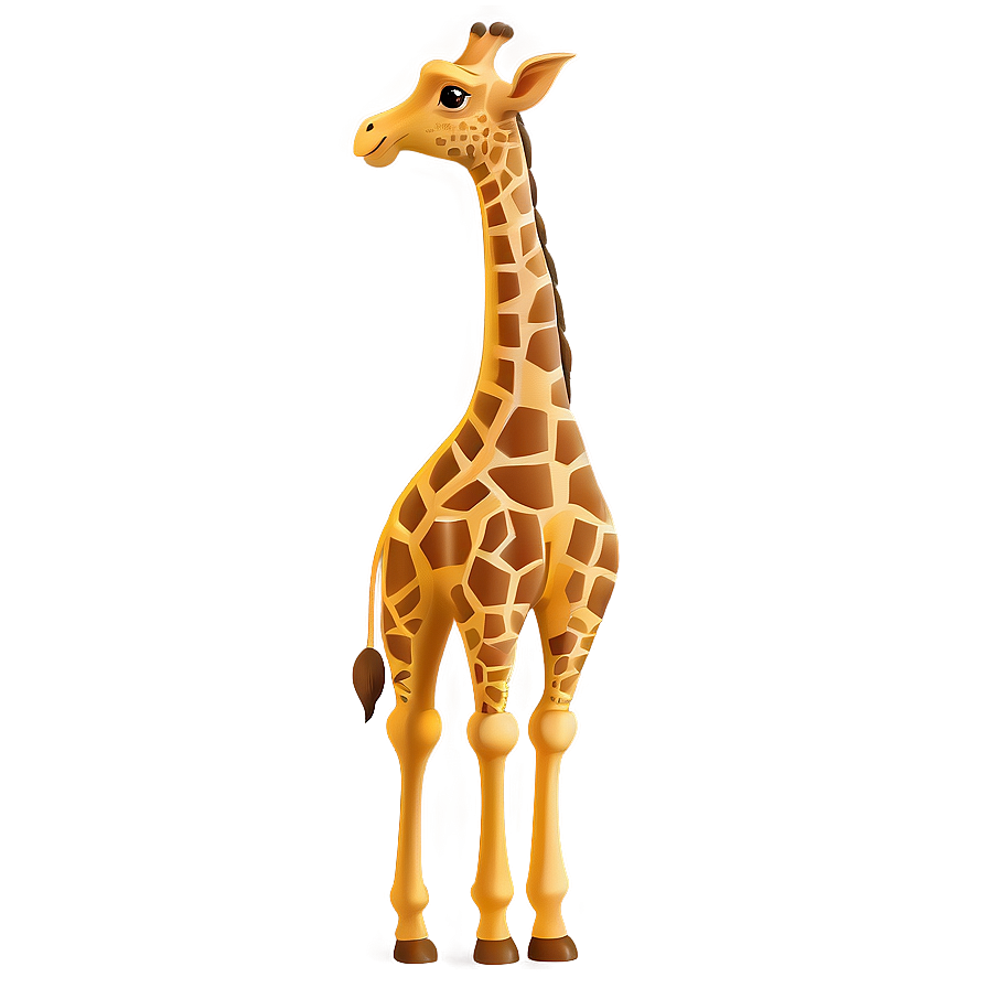 Minimalist Giraffe Design Png Akm83 PNG