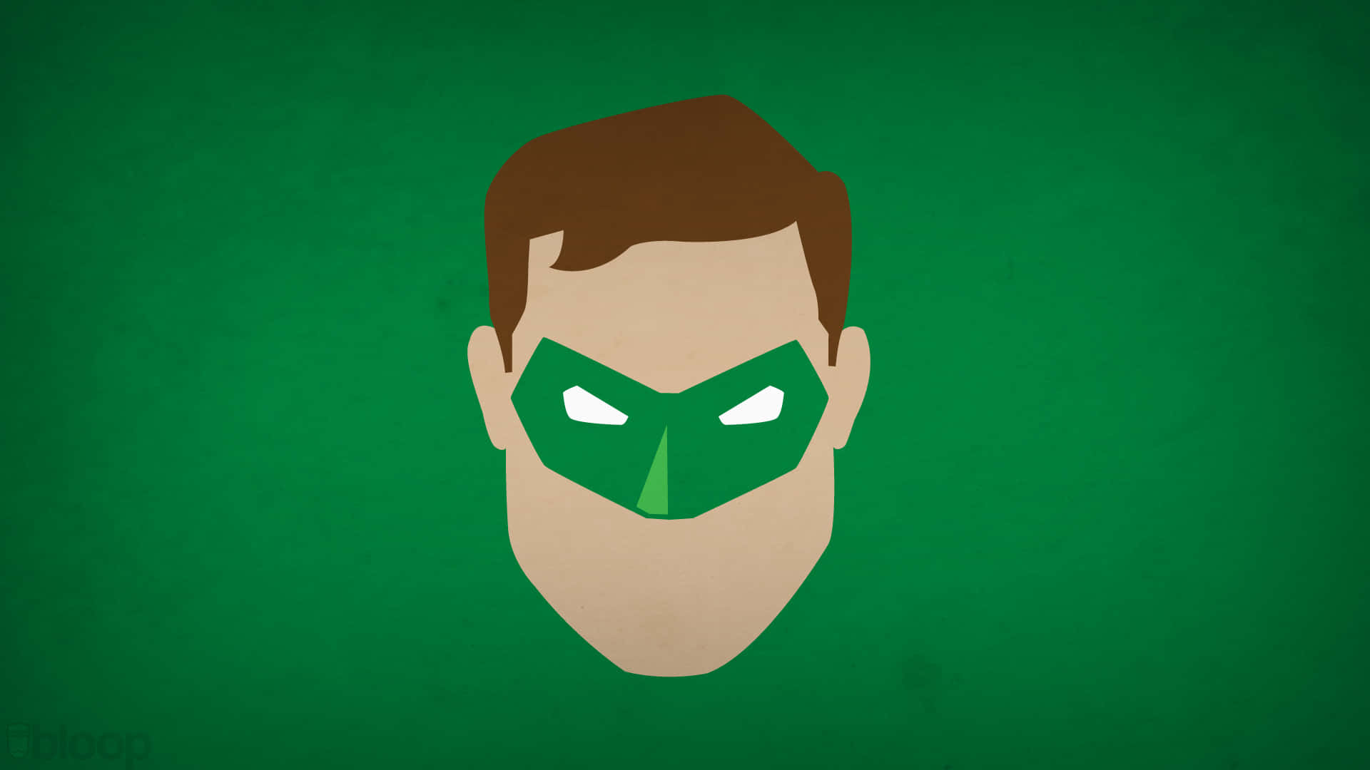 Minimalist Green Lantern The Animated Series Wallpaper