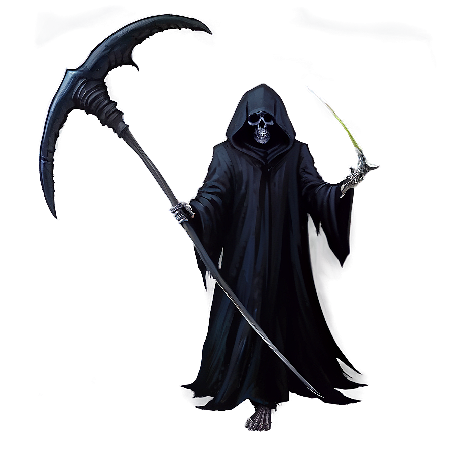 Download Minimalist Grim Reaper Png Dcu79 | Wallpapers.com