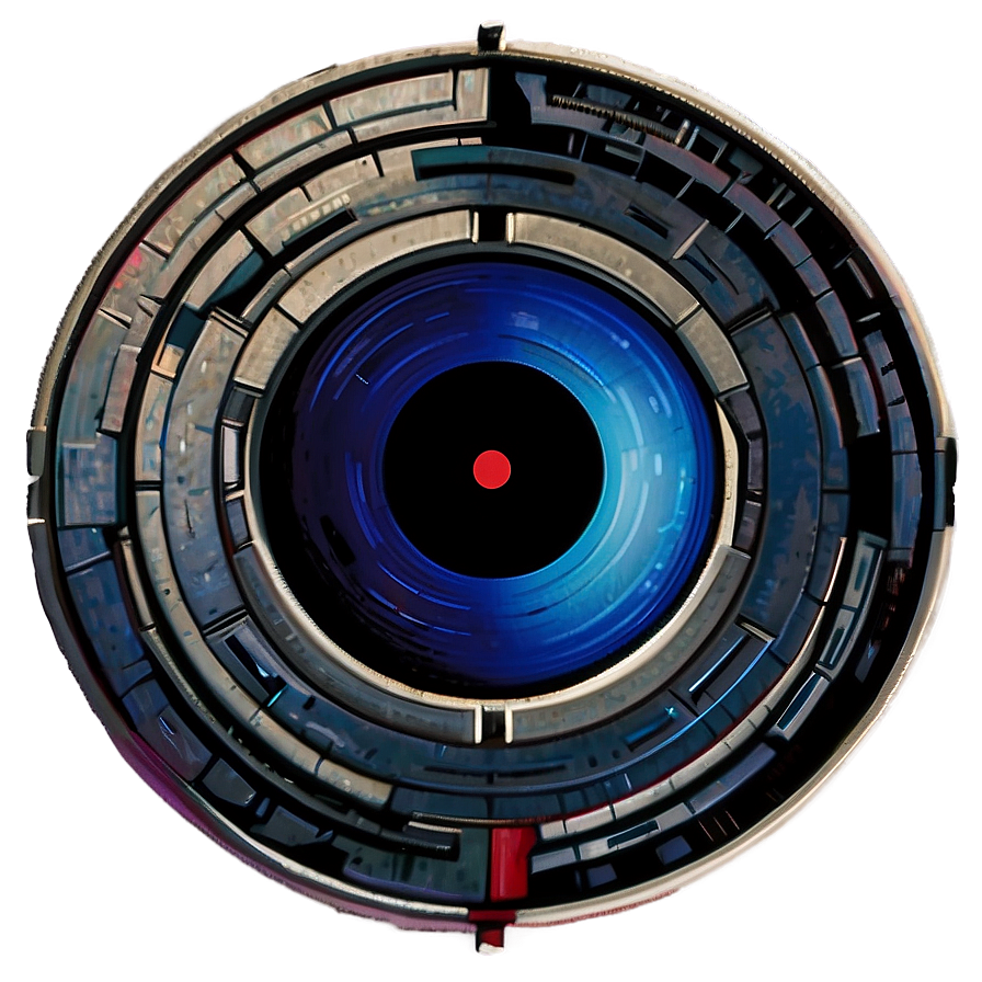 Minimalist Hal 9000 Design Png Kaa PNG