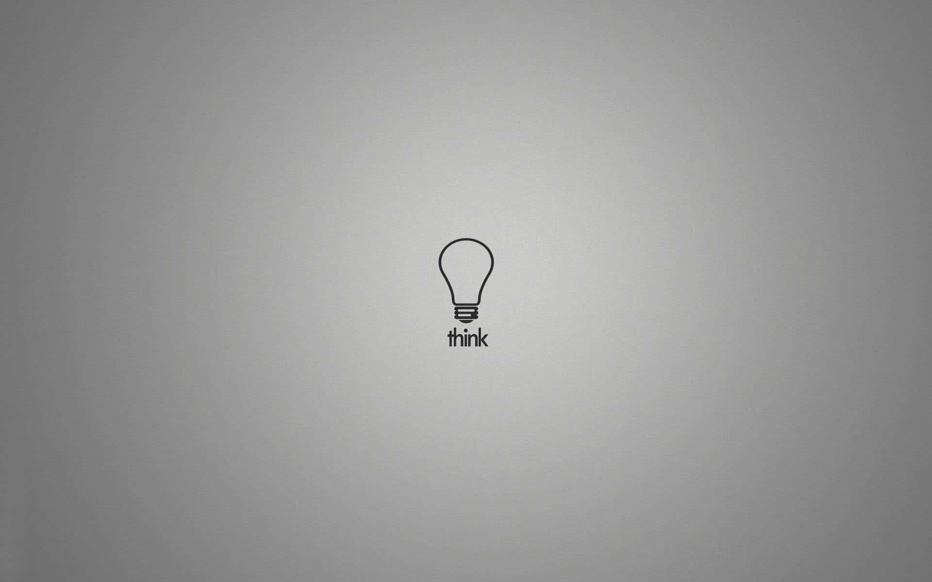 Light Bulb Minimalist HD Wallpaper