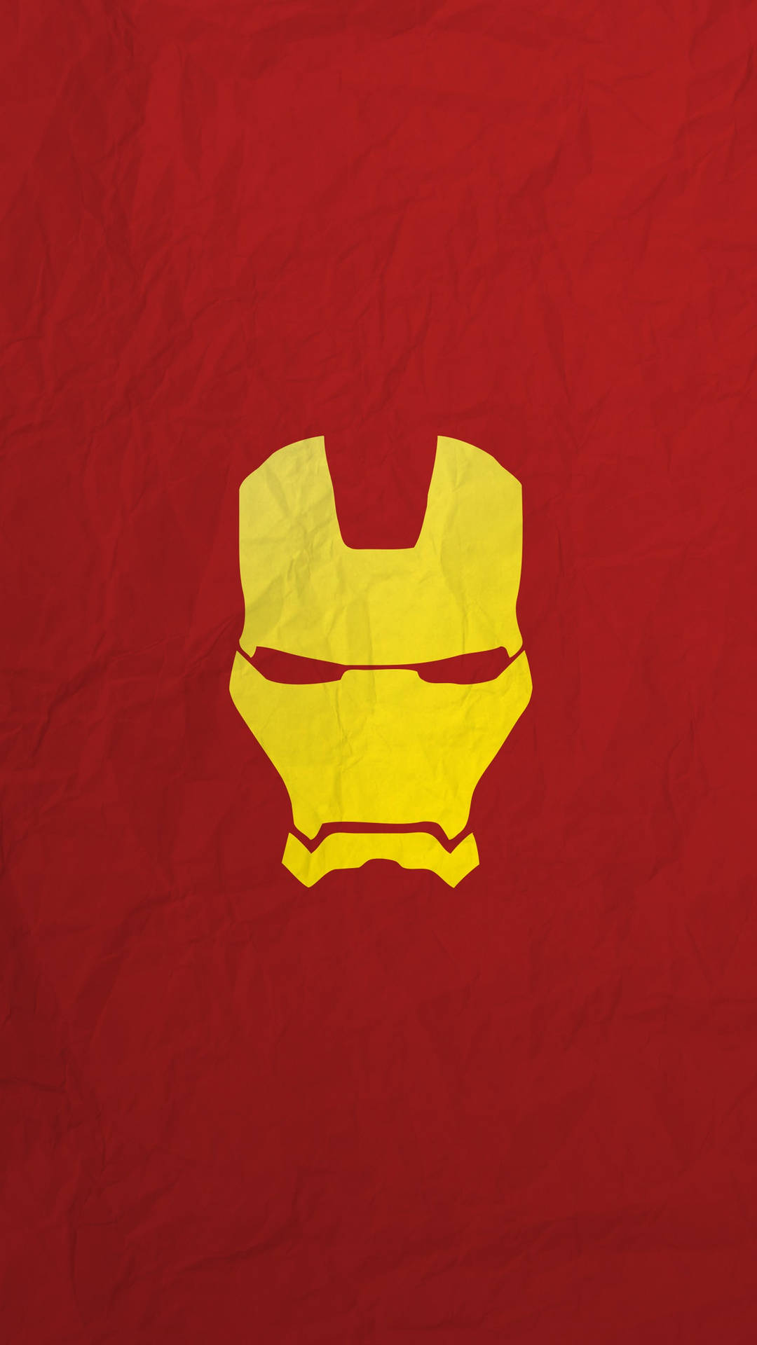 Mobilbakgrundsbild Med Minimalistisk Hd Iron Man Superhjälte. Wallpaper