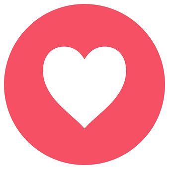 Minimalist Heart Icon PNG