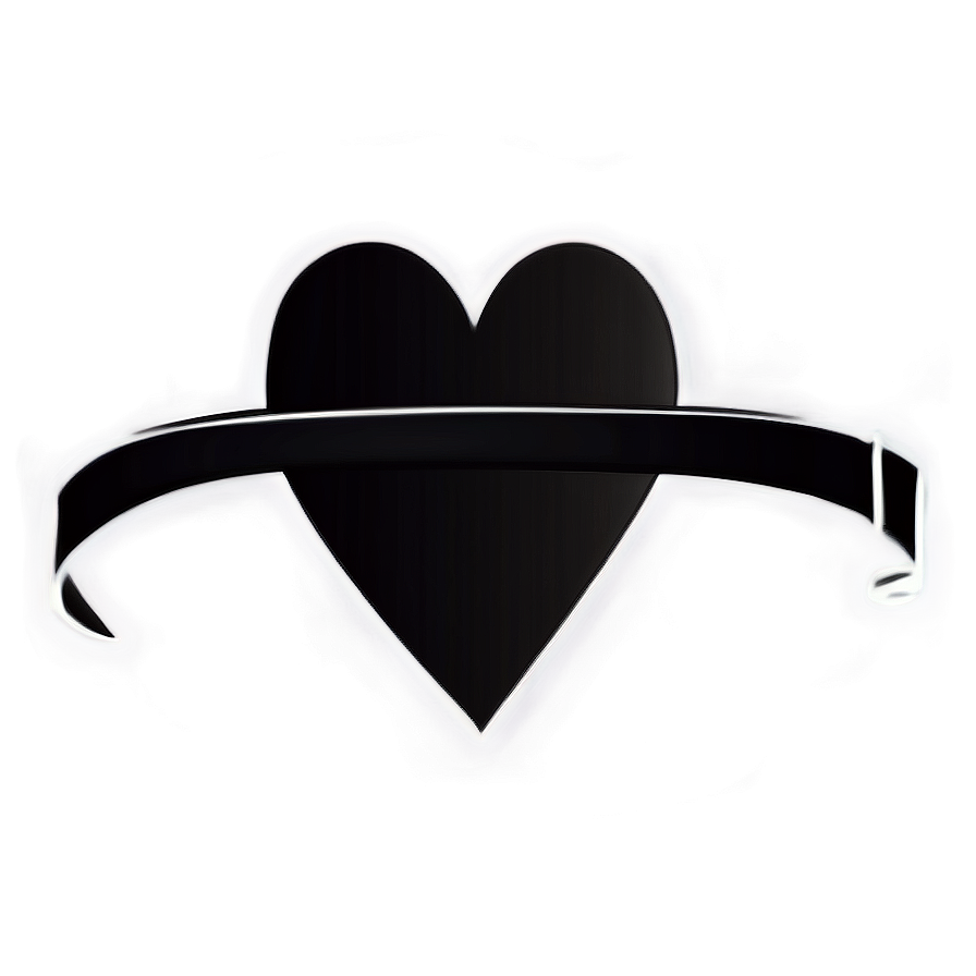 Minimalist Heart Line Art Png Hkf6 PNG