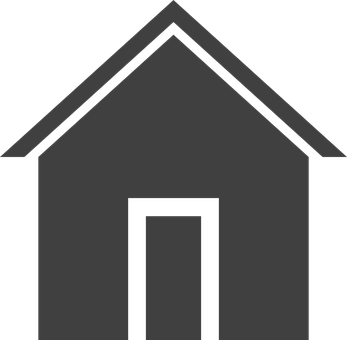 Minimalist Home Icon PNG