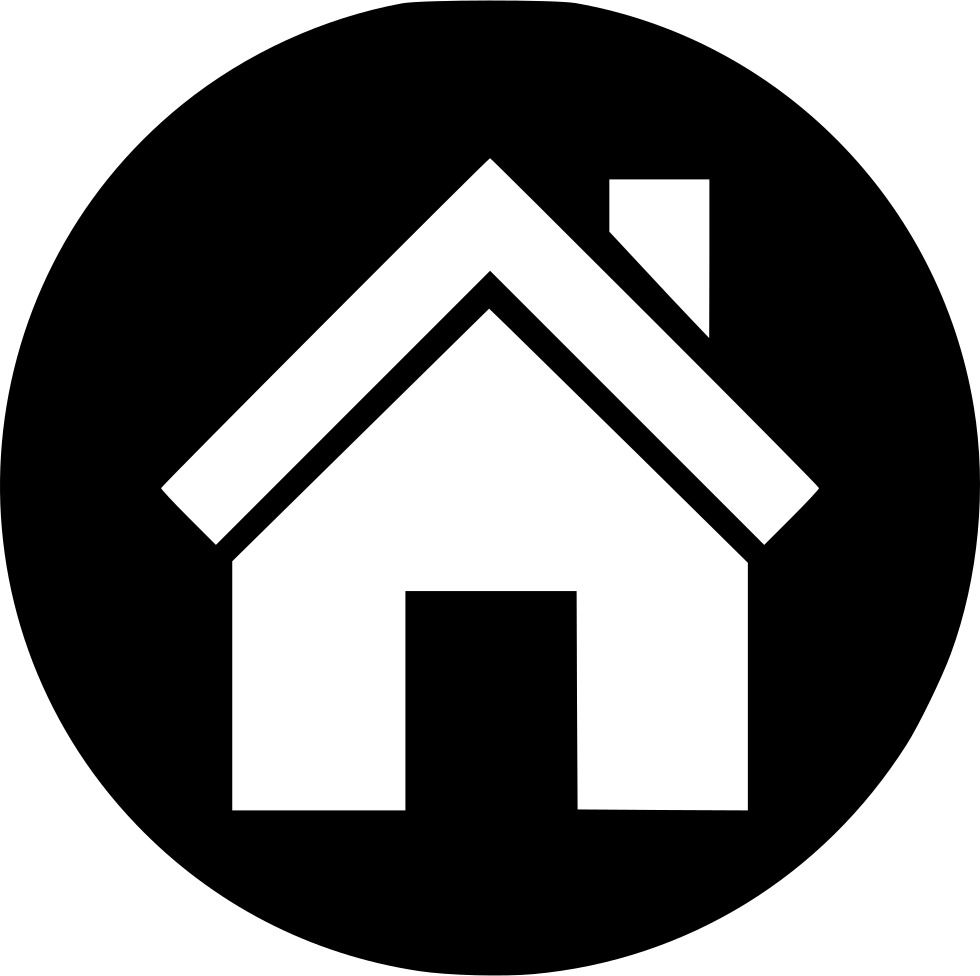 Minimalist Home Icon Graphic PNG