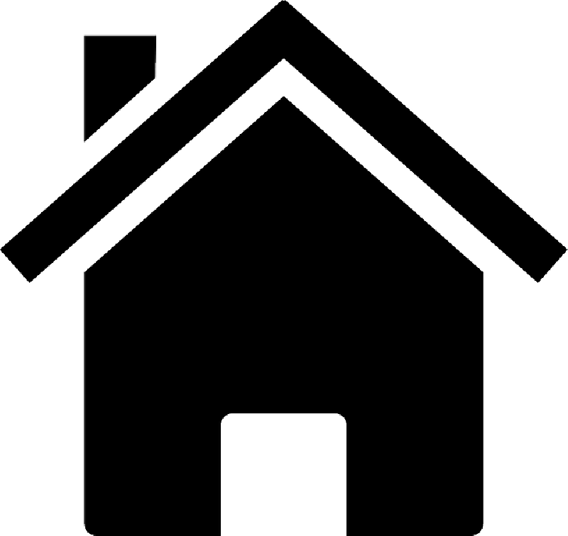 Minimalist Home Icon PNG