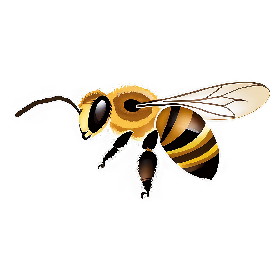 Download Minimalist Honey Bee Logo Png 56 | Wallpapers.com