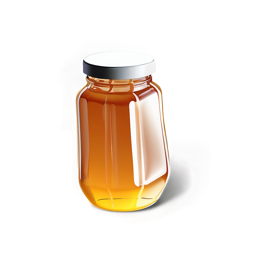 Minimalist Honey Jar Png Usm PNG