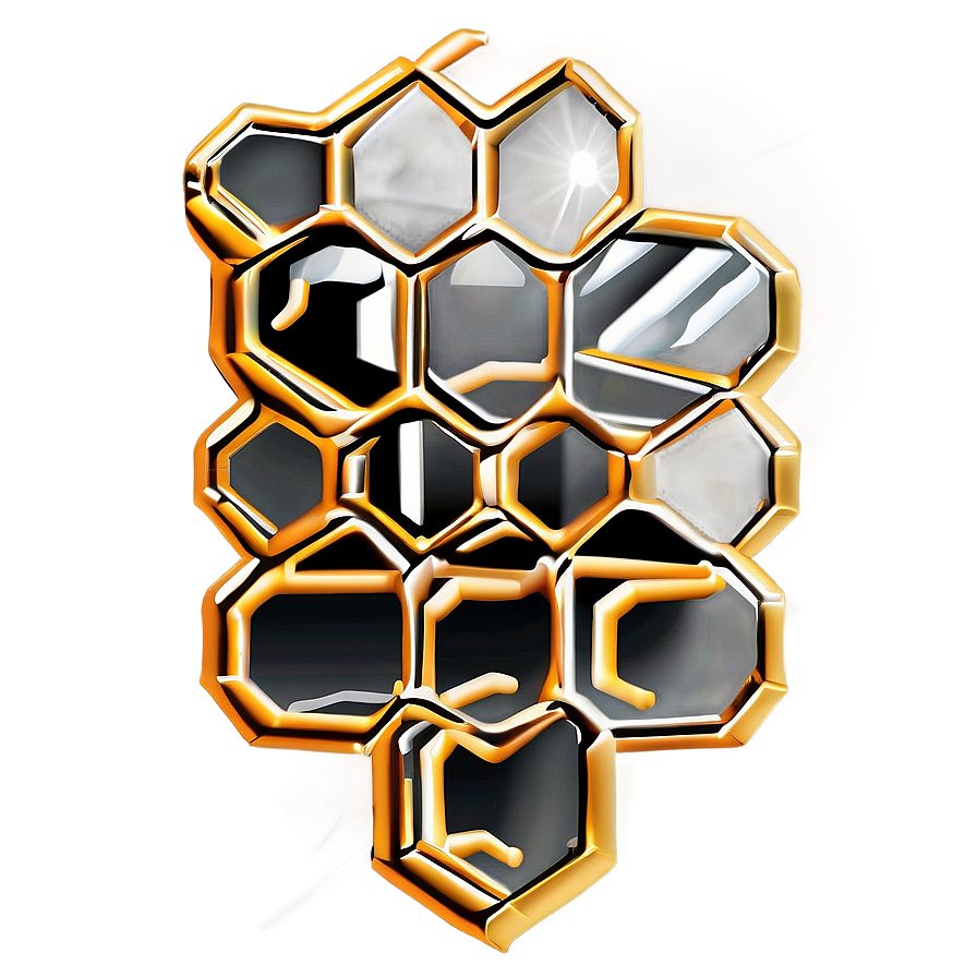 Minimalist Honeycomb Png 05232024 PNG
