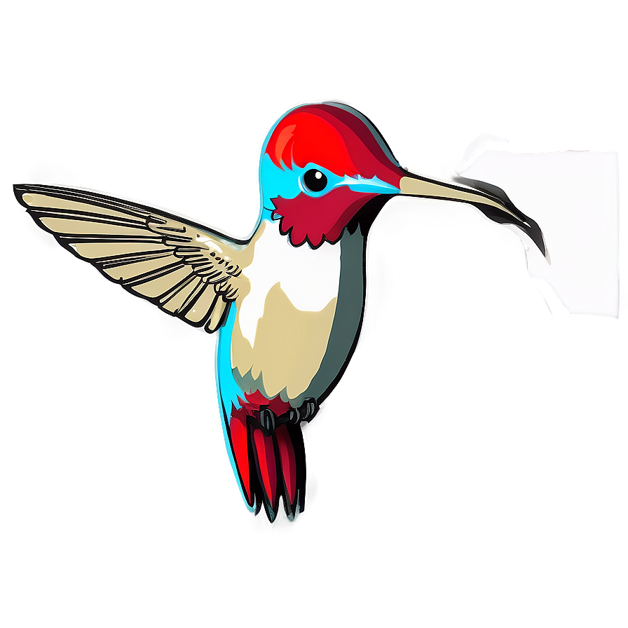 Download Minimalist Hummingbird Png Xqo | Wallpapers.com