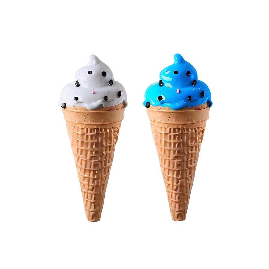 Download Minimalist Ice Cream Cone Png 93 | Wallpapers.com