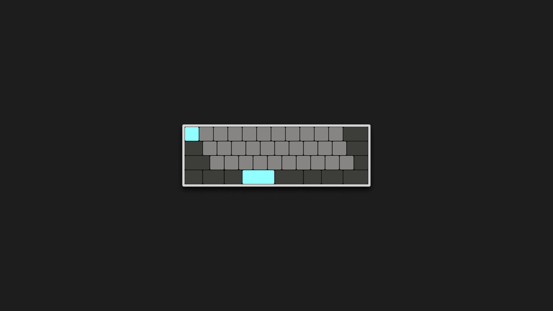 Minimalist Keyboard Design