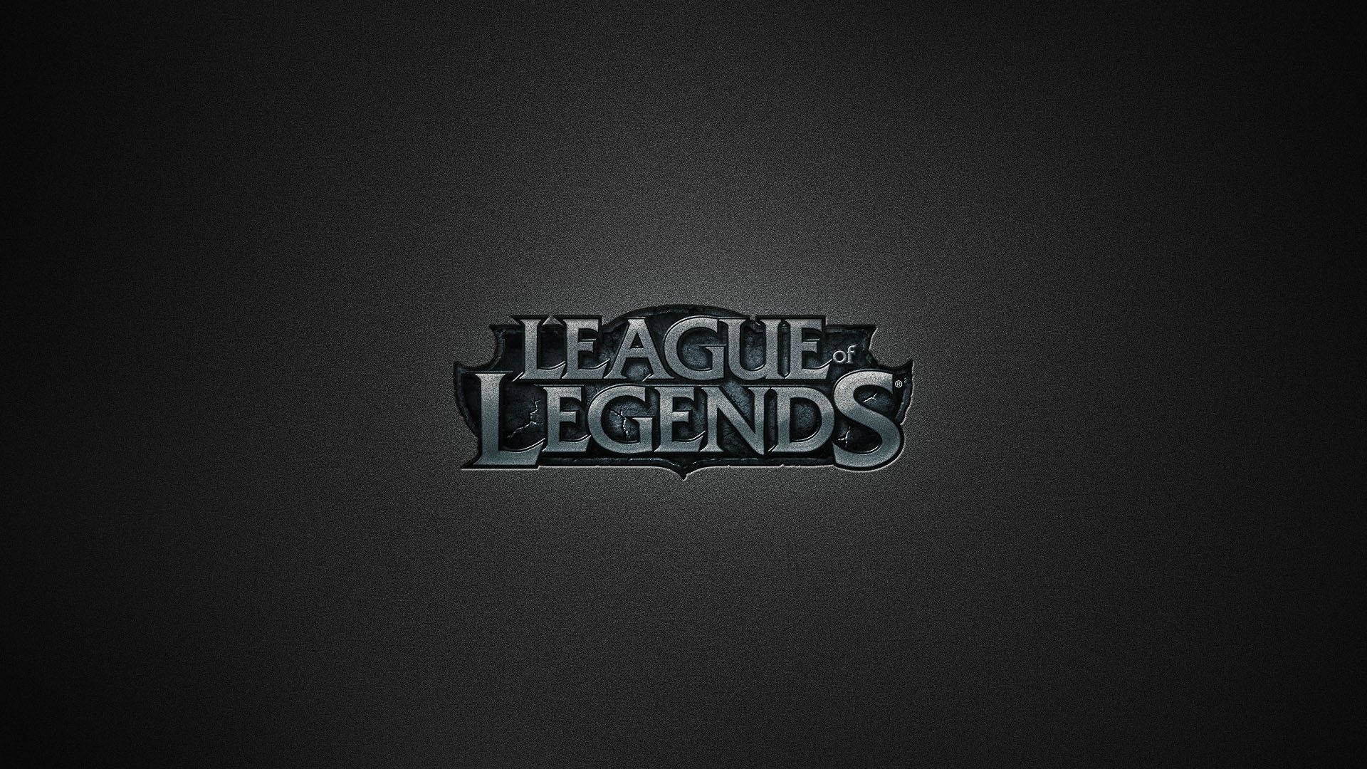Minimalist League Of Legends Logo Wallpaper