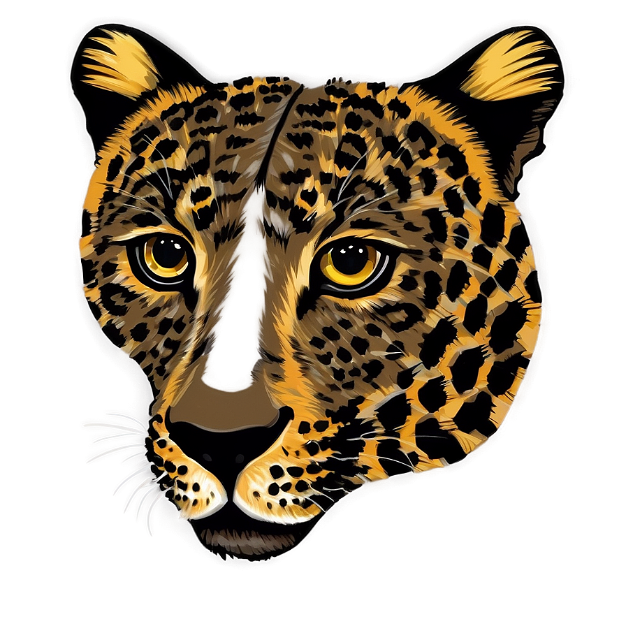 Minimalist Leopard Design Png 28 PNG