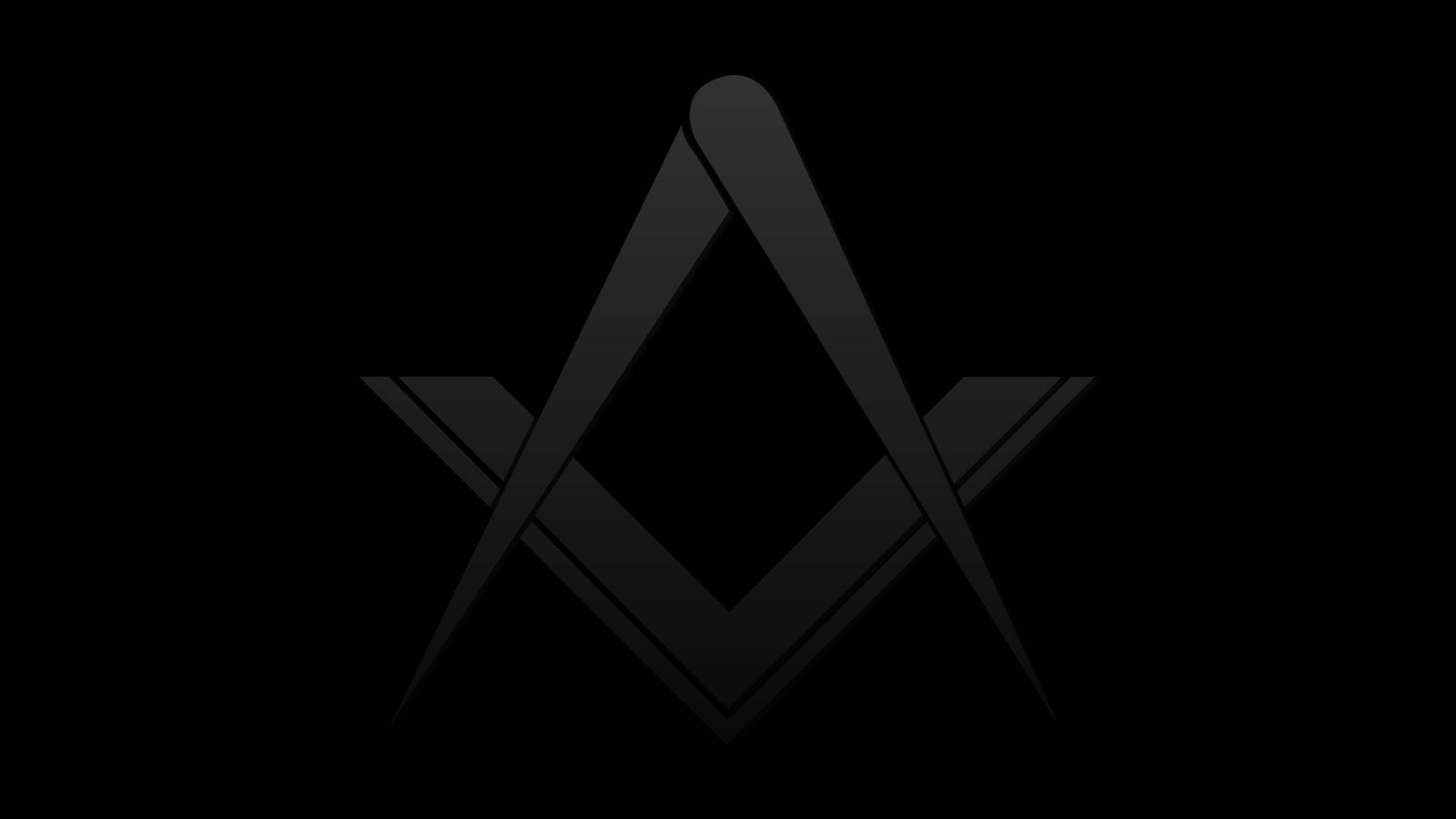 Logomasónico Minimalista. Fondo de pantalla