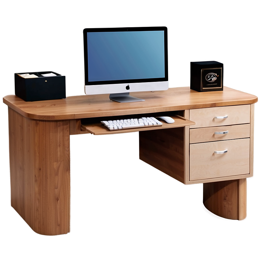 Minimalist Office Desk Png Mks PNG