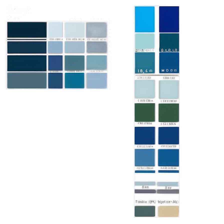 Minimalist Paint Swatch Design Png 06132024 PNG