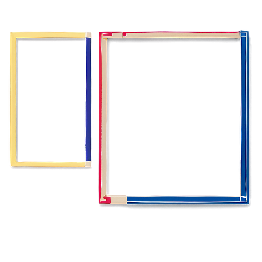 Minimalist Photo Border Png 06262024 PNG