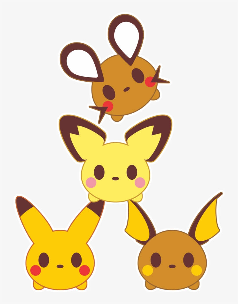 Minimalist Pikachu Iphone Art Background