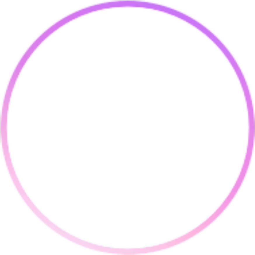 Minimalist Pink Circle Graphic PNG