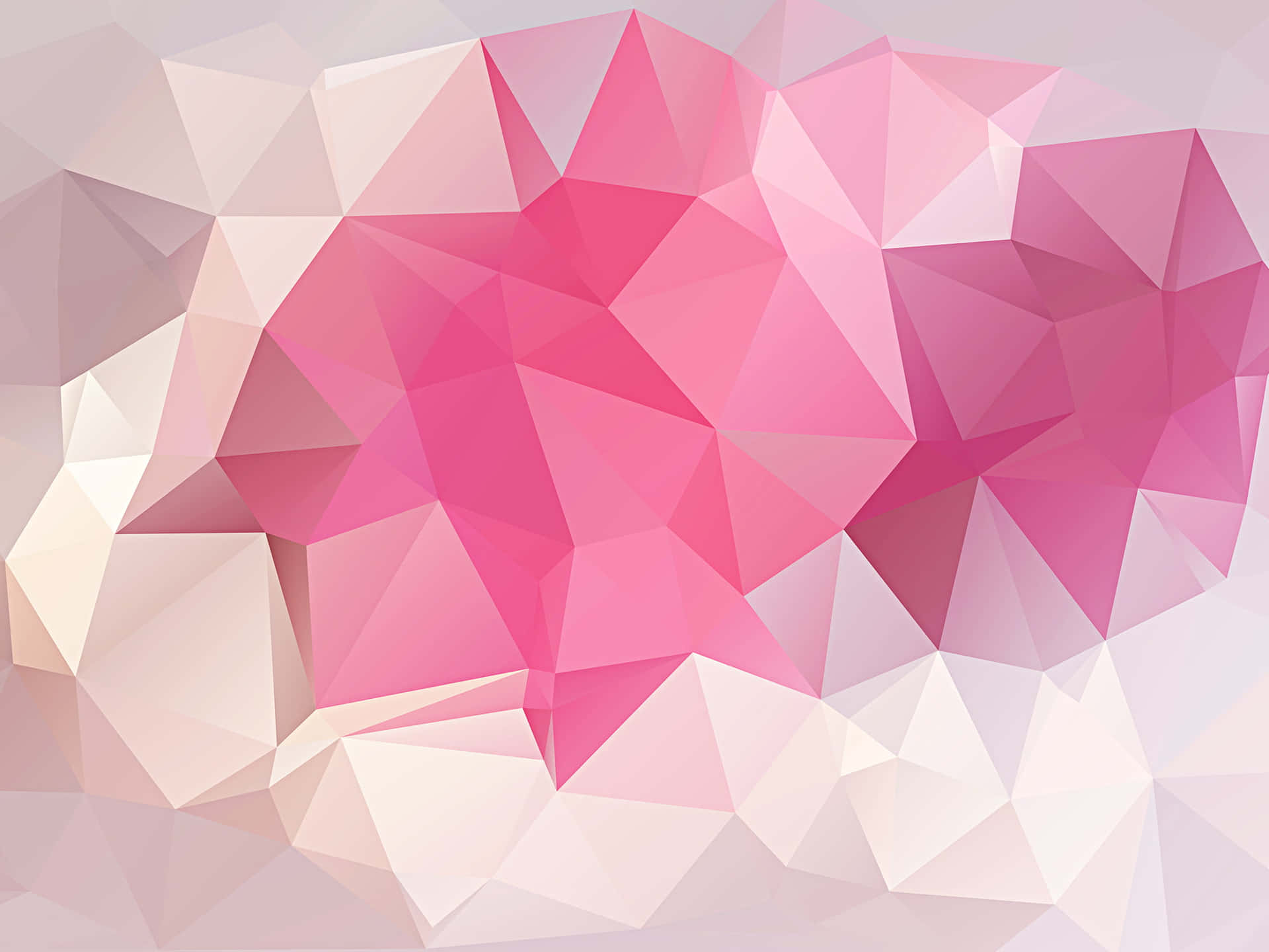 Soft pink hues of minimalism Wallpaper