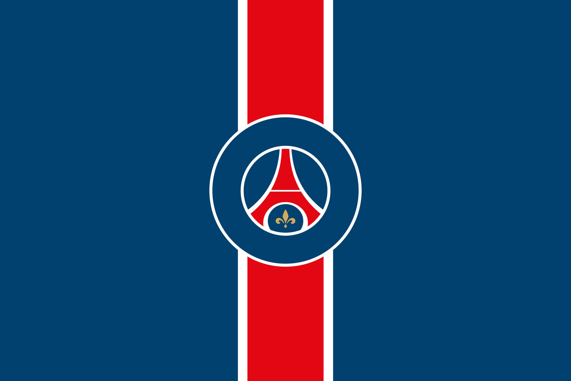 Minimalist PSG Logo Emblem Wallpaper