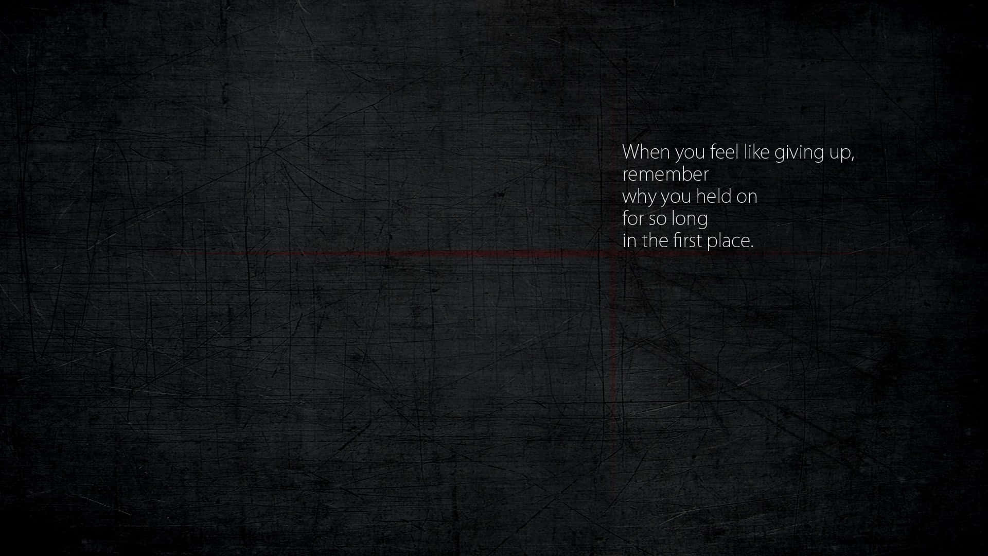 Inspirational Minimalist Quote Wallpaper Wallpaper