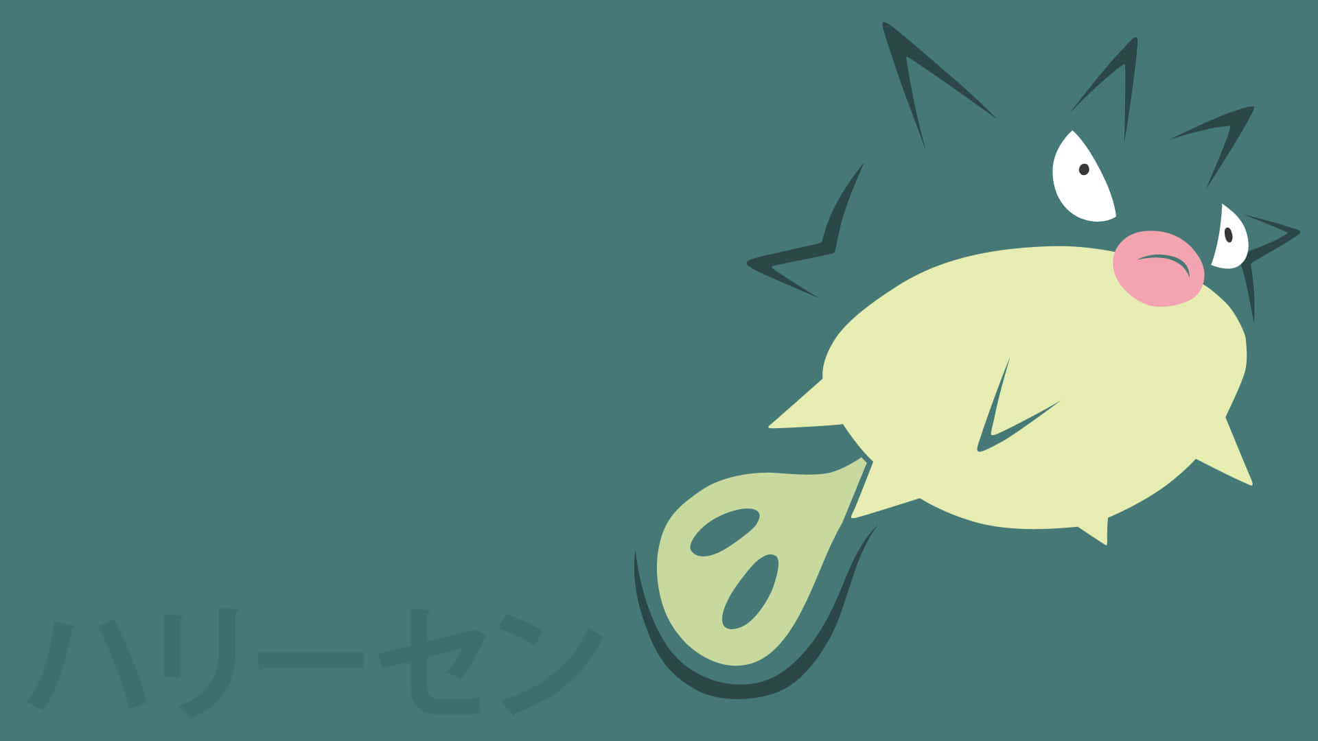 Minimalistischesqwilfish-hintergrundbild Für Den Desktop Wallpaper
