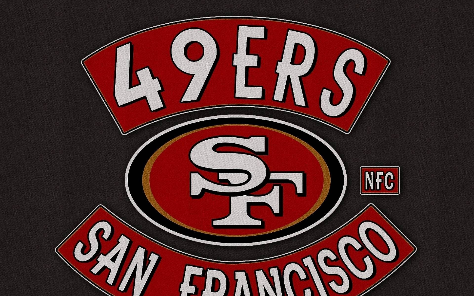 A Modern San Francisco 49ers Logo Wallpaper