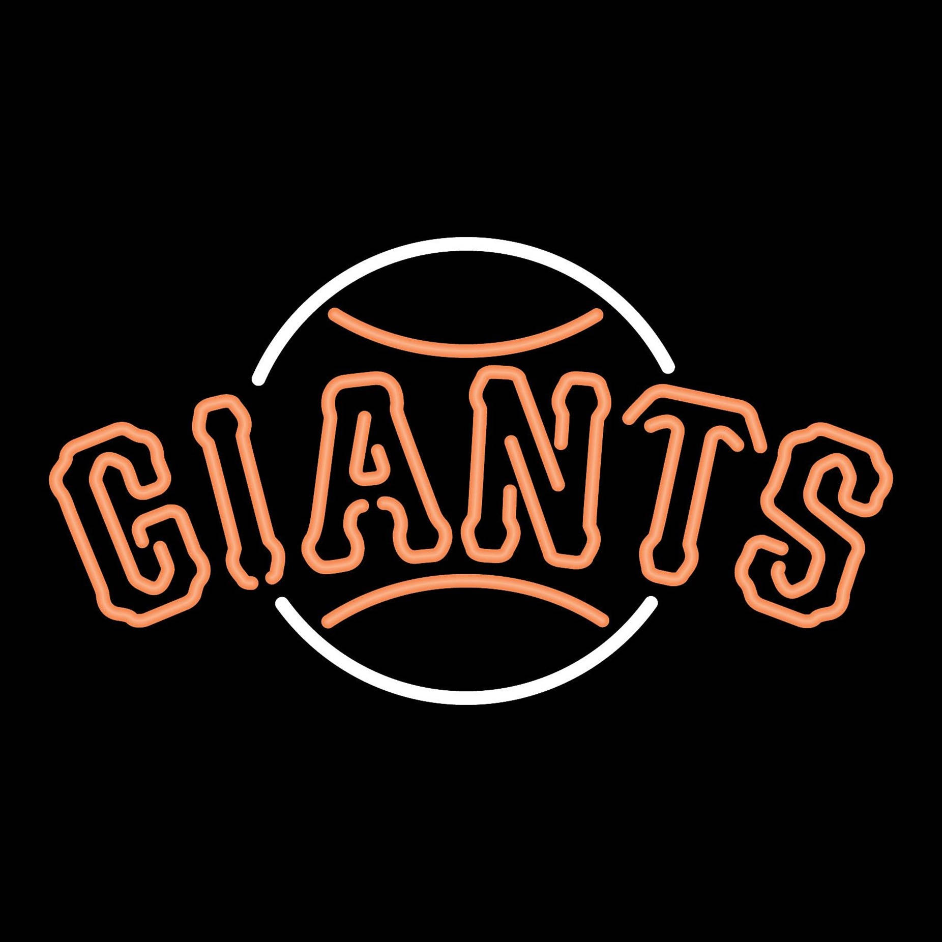 Minimalist San Francisco Giants Logo Wallpaper