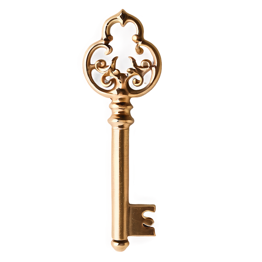 Minimalist Skeleton Key Clipart Png Ige PNG
