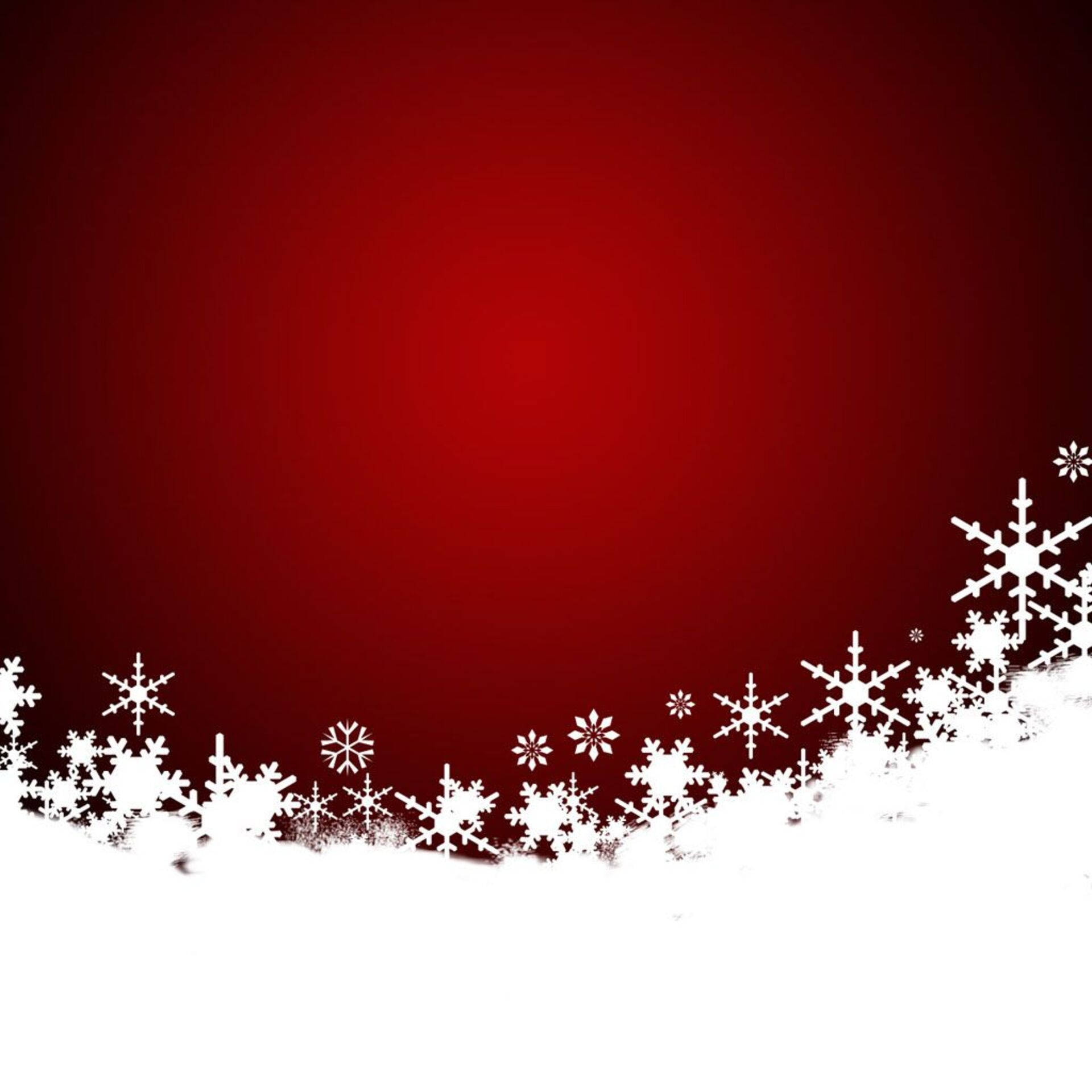 Minimalist Snowflake Christmas Background Wallpaper