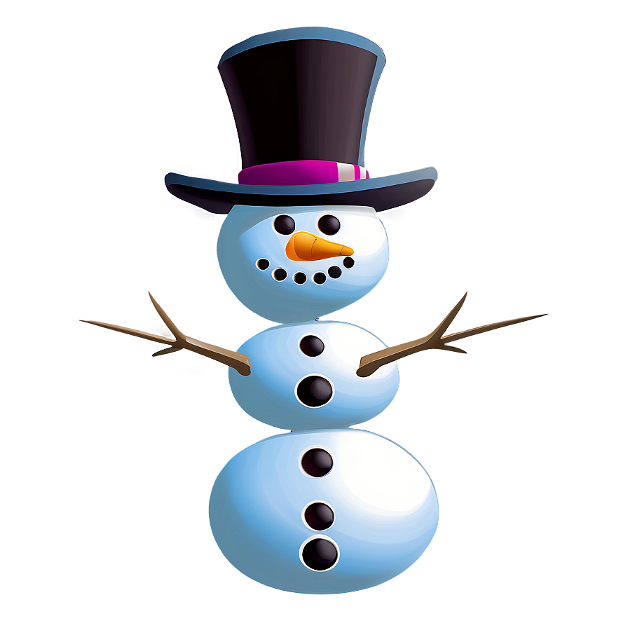 Download Minimalist Snowman Figure Png 34 | Wallpapers.com