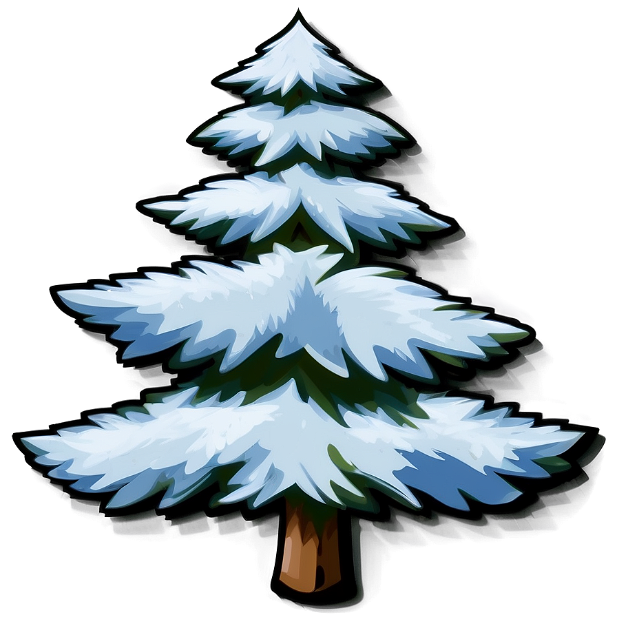 Minimalist Spruce Tree Icon Png 38 PNG
